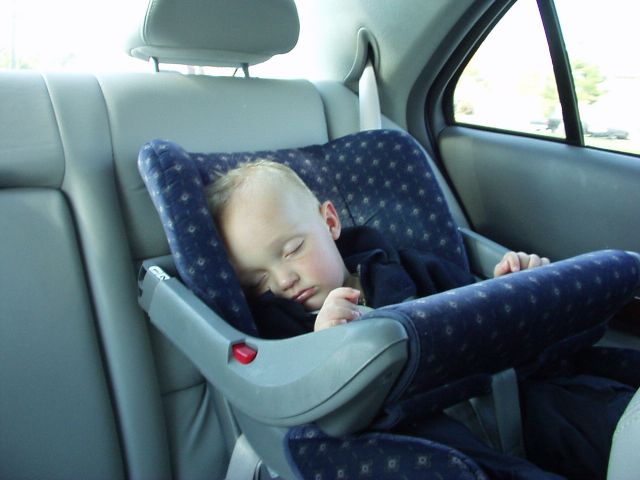 Elijah was taking a nap so that he would be ready to help pick out a pumpkin :)
