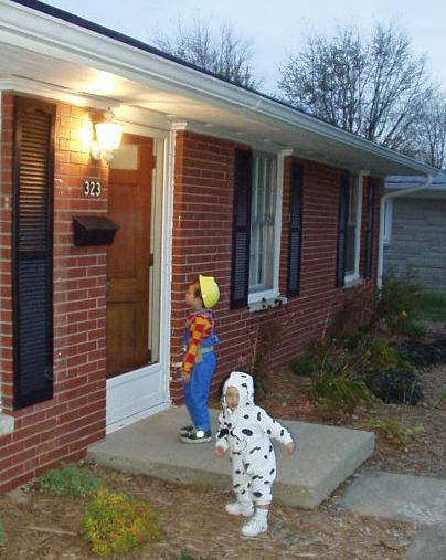 Timothy seems to know what he is doing.. Elijah was looking to us for a little help.