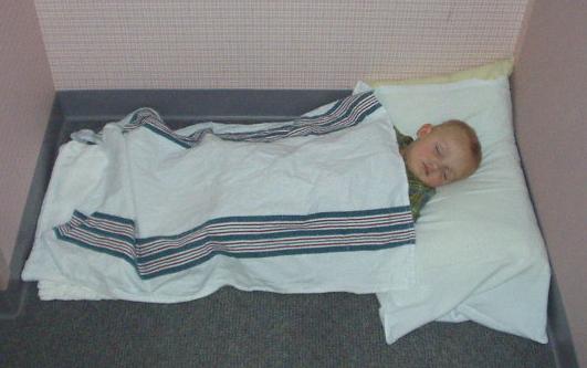 Being a big brother made Elijah tired :)