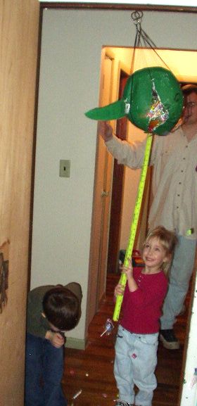 Becca can help finish it off.