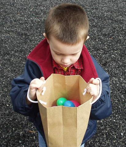 Look at all of my eggs.