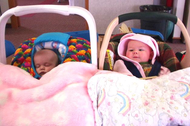 This is what Mary did at the Easter egg hunt :) Caitlyn was a little more exciting.