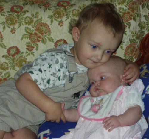 I just thought this picture was precious :)