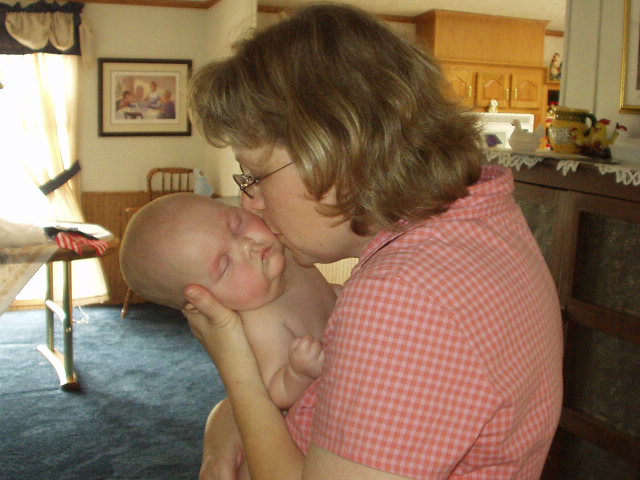 Mary and Mamaw were having a 'moment' :)
