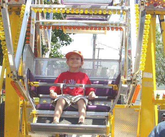 Doesn't Timothy looked thrilled!