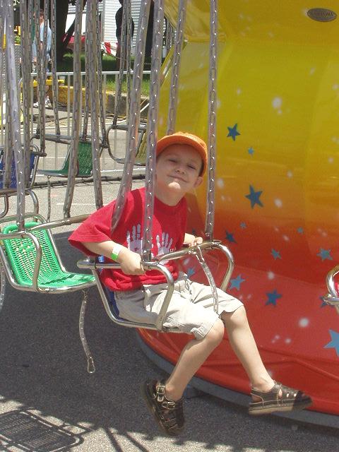 He looked ok before it started to move...