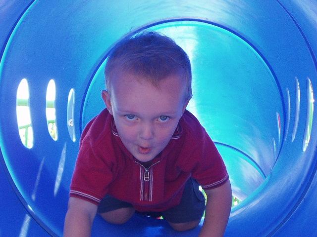 I am trying to scare Daddy & Mommy.