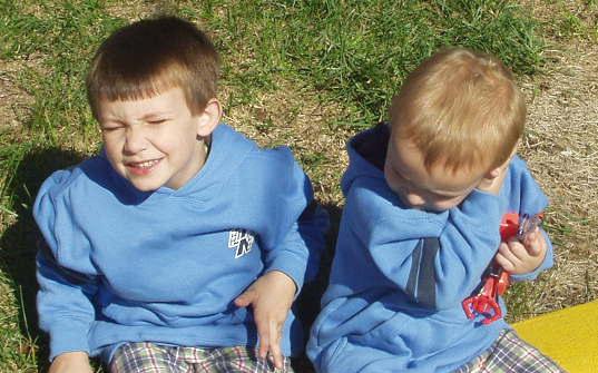 Timothy is blinded by the sun and Elijah wasn't so sure about the sirens!