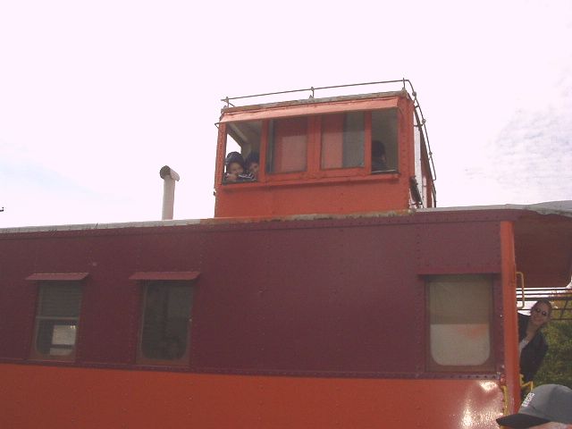 I wasn't trying to be in the picture. I wanted to see if Nathan had already taken it :)