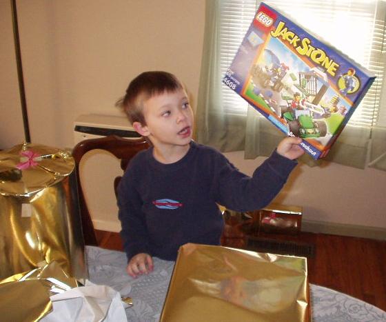 Timmy really likes Jack Stone Lego's :)