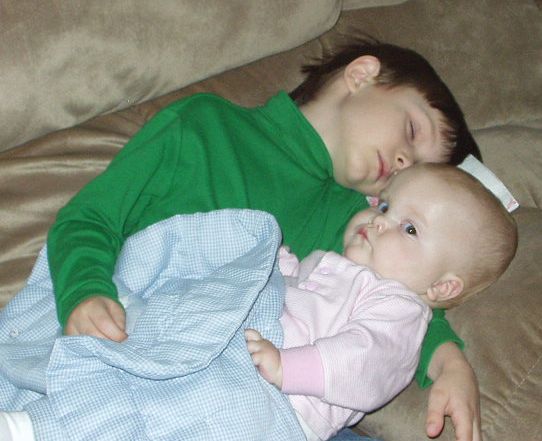 What do you want Mommy? We are trying to sleep!