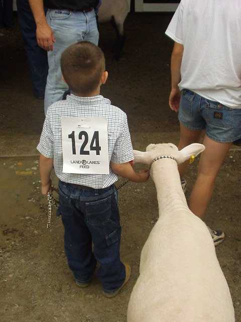 Timothy is waiting his turn. He was class #13.