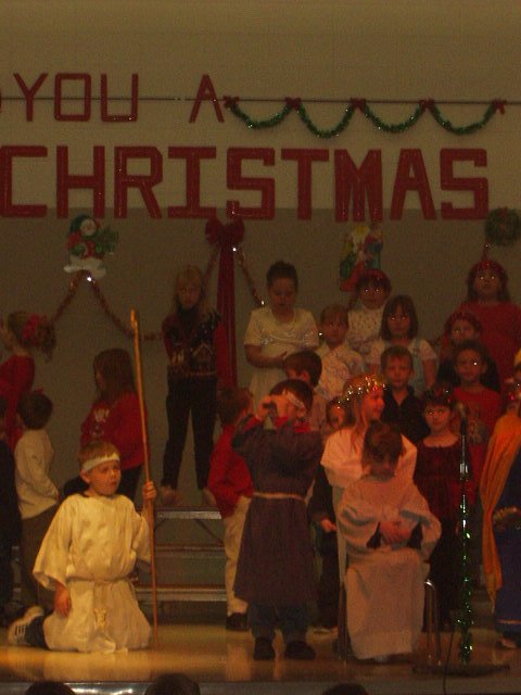 Timothy was looking for us in the crowd :) He is soooo funny!