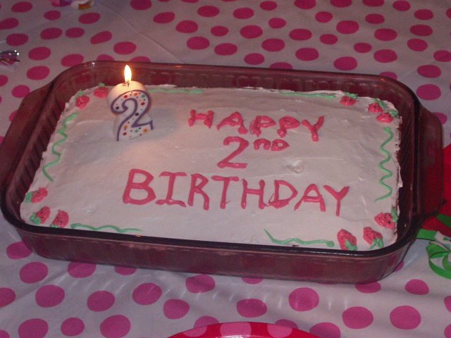 Mary Elizabeth Harris 2nd Birthday !!!