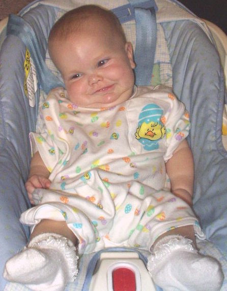 Mary is ready for Easter :)