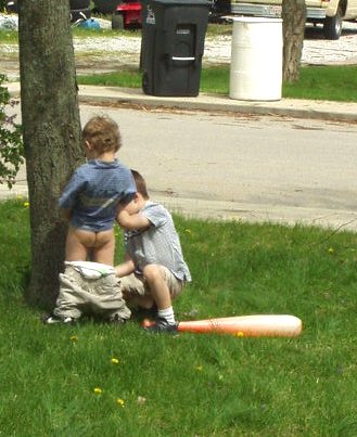 I guess boys will be boys!!!!