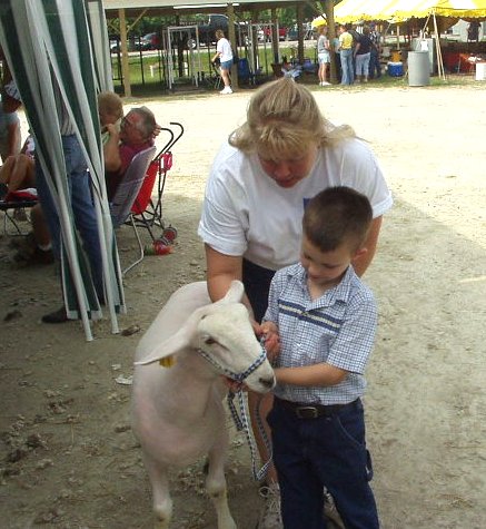 Mary is helping Timothy get ready for the mini youth lead.