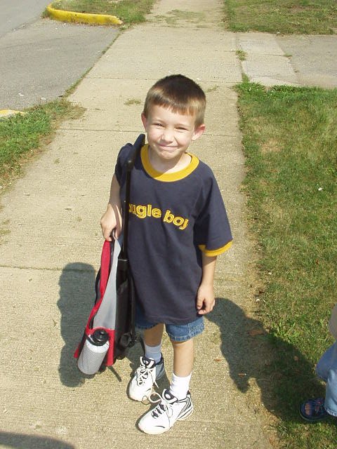 Timothy is in 1st grade!!!