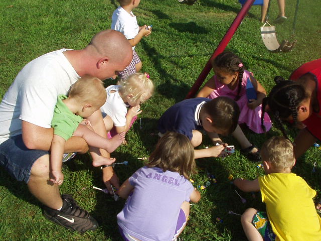 Hurry...get all the good candy!