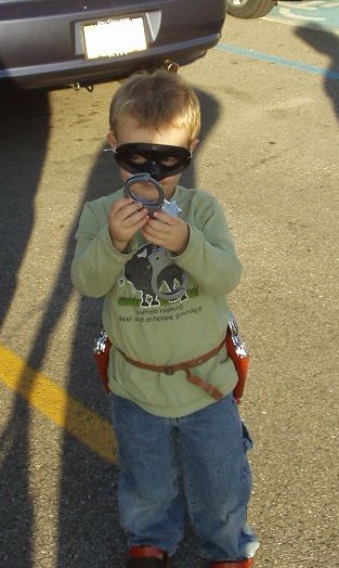 Mamaw bought me a cowboy set :)