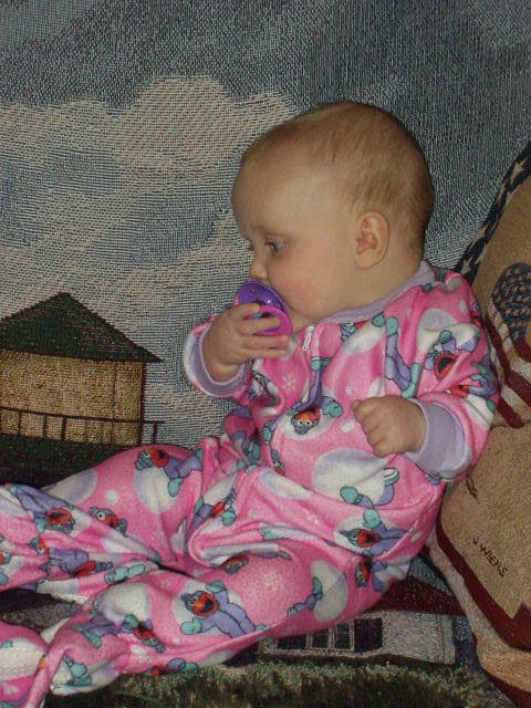 Abigail stole Mary's pacifier.