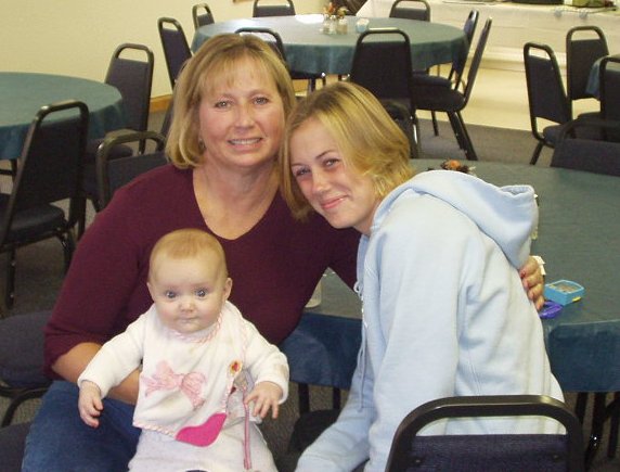 Wow...even Abigail has a smile on her face!!