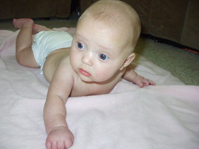 So, you start on your belly and then what??