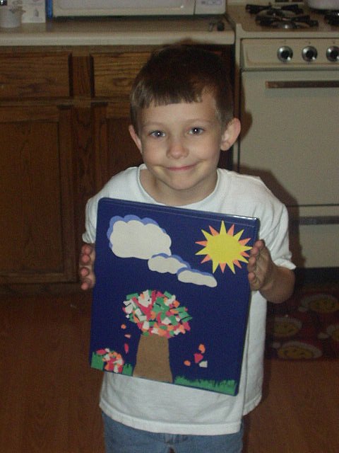 This is my Tiger Cub notebook. Lalie, Elijah and I worked on it together :)