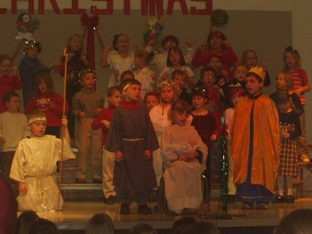 Timothy was Joseph in his school Christmas play!!!