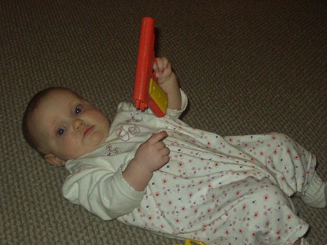 Look, I can twirl it on one finger!