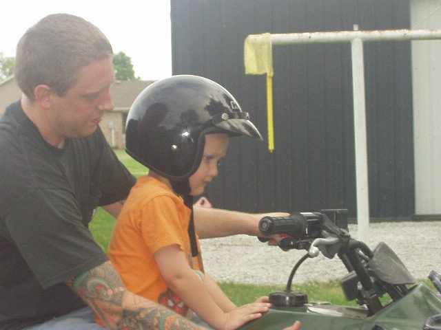 Elijah has that "You're crazy" look on his face :)