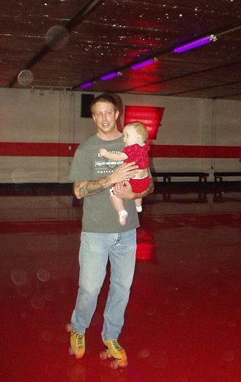 Abby and Uncle Jess go for a spin!