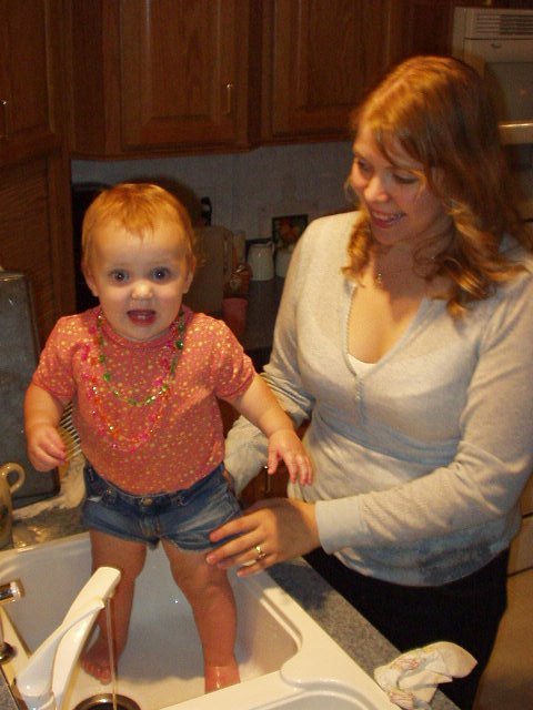 I'm going to go down the drain!!!