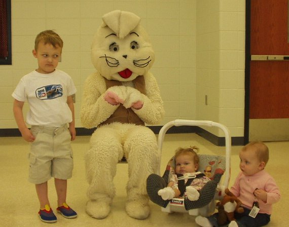 This bunny is crazy!