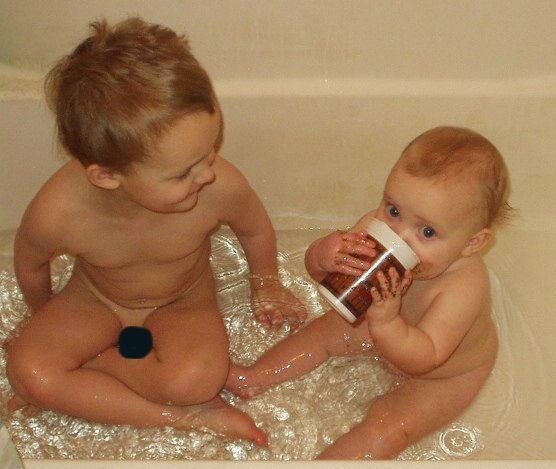 I know I always need a drink after ice cream!