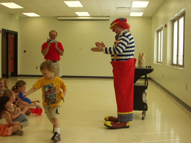 What?? Binky made Elijah a blue Harley?? I guess it could be the Suzuki :)