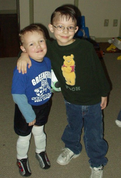 Elijah and Timothy still have time for each other :P