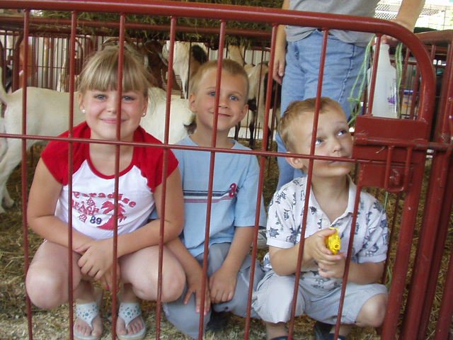 Elijah is wondering if someone will buy him :) hehe Brooke and Nicholas are just happy :) 
