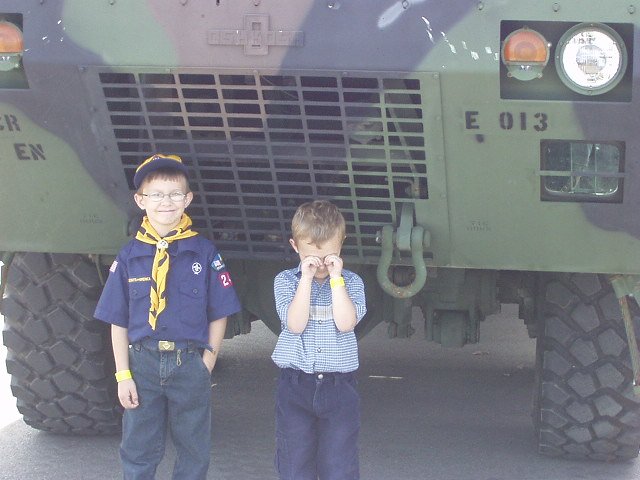 I can't see Daddy!!!