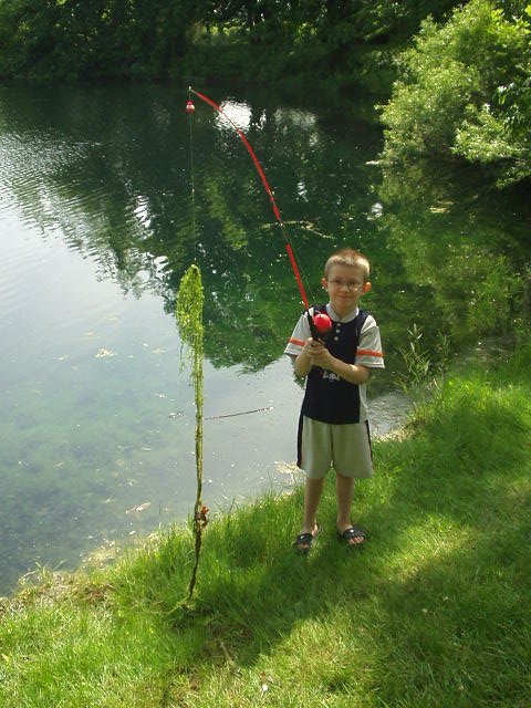 Timothy caught a Chinese Dragon (or 2 or 3 or 4).