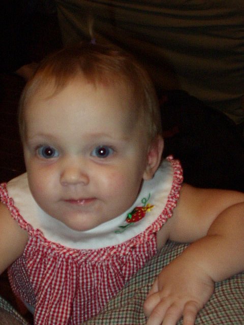 Try telling that cute little face 'no no' :)