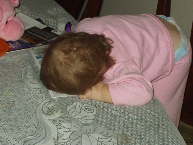 I am worn out after drawing pretty pictures!