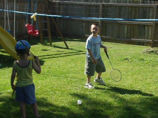 Elijah is the smart one in this picture (helmet!!!!)hehe