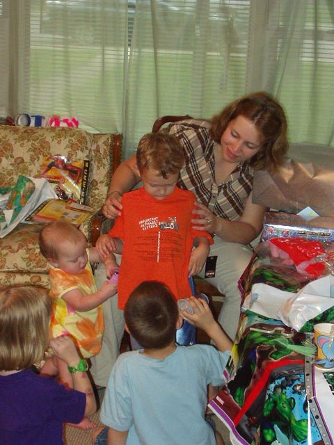 Mamaw bought a Harley shirt for me and the bike on it looks just like Mommys!!
