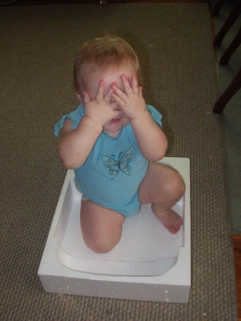 Abigail knows she is funny!!