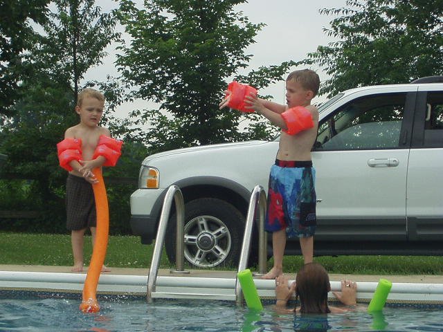 So how deep is this end??