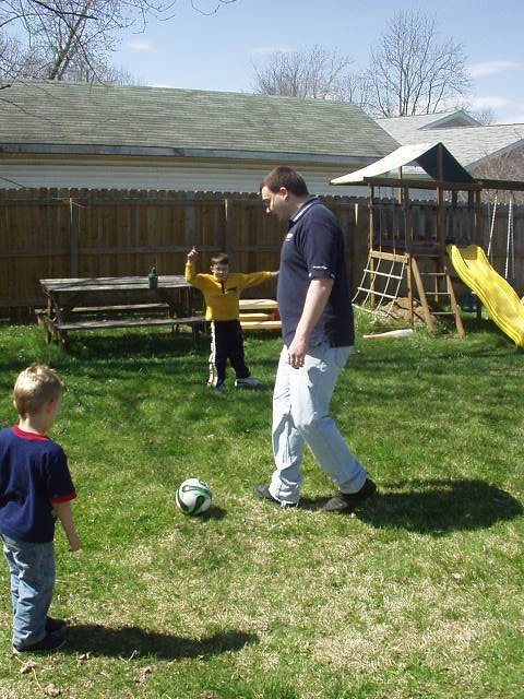 Kick it to me Daddy!!