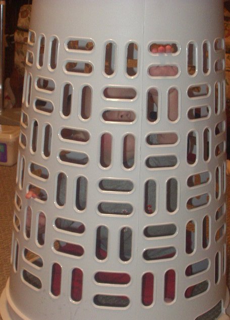 This is where we keep Abigail :) hehe