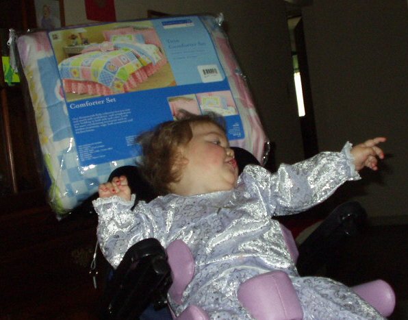 It's Santa! He ran that way!