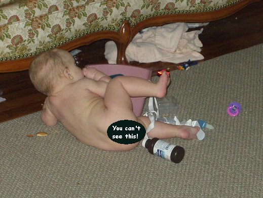 NO I don't think she is marking her territory!!!